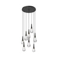 Water Drop Round LED Chandelier-Grace Lamp