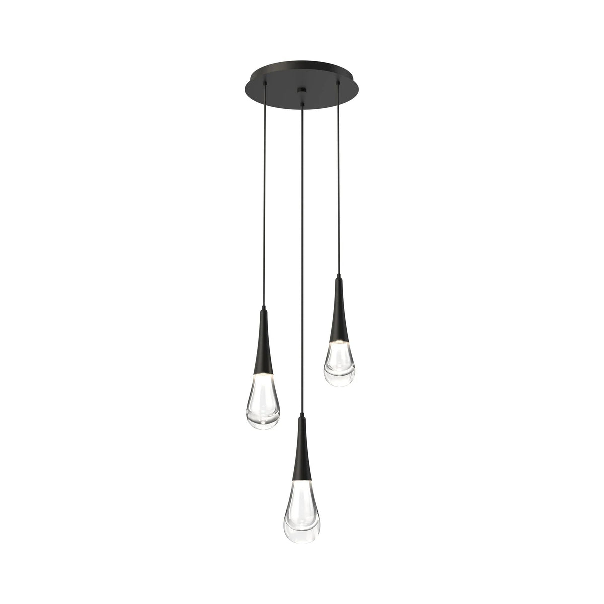 Water Drop Round LED Chandelier-Grace Lamp