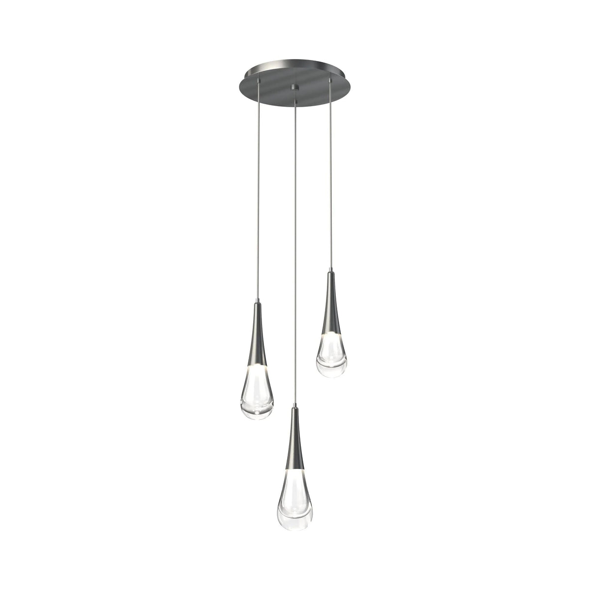 Water Drop Round LED Chandelier-Grace Lamp