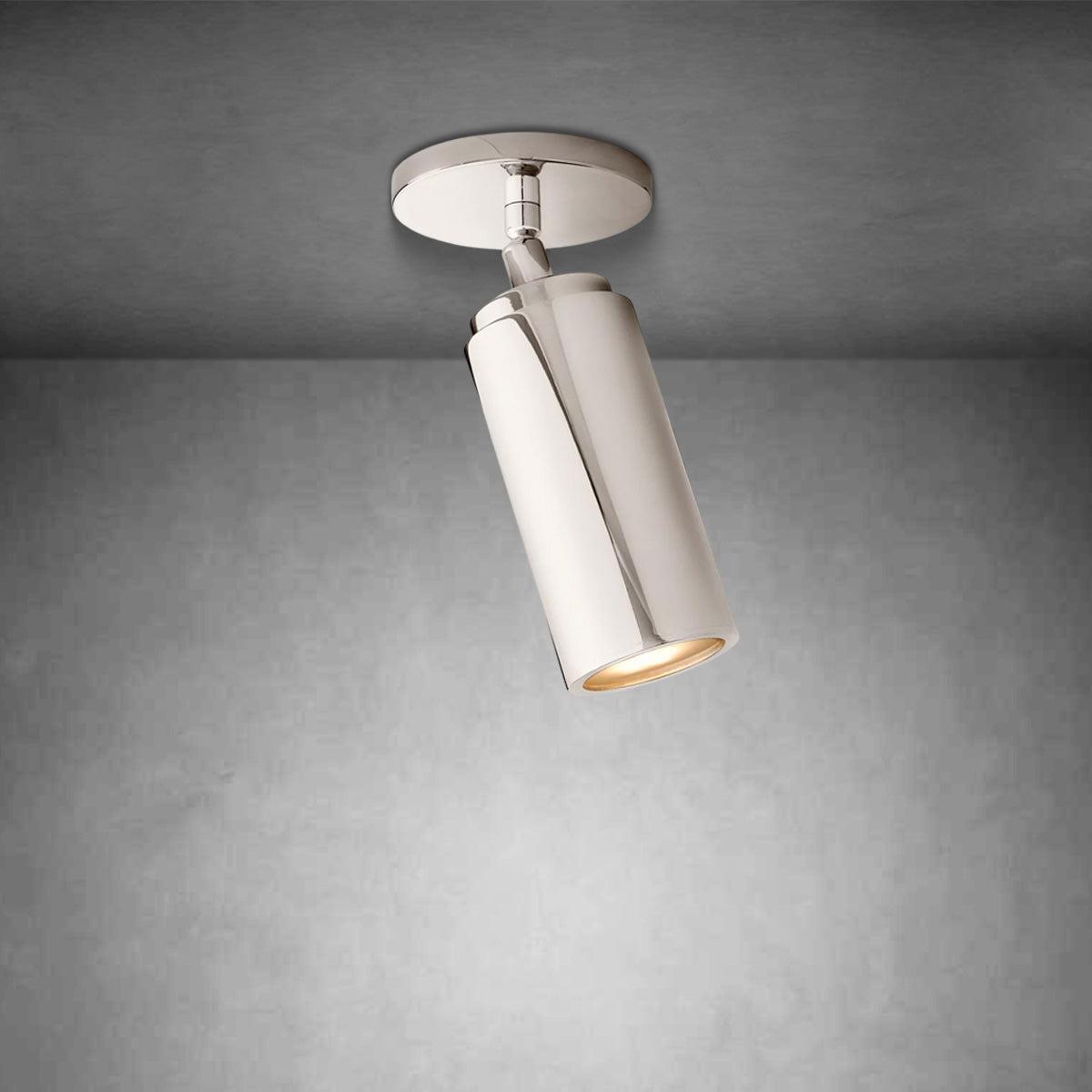 Champeaux Pivoting Flushmount 9"H - Grace Lamp