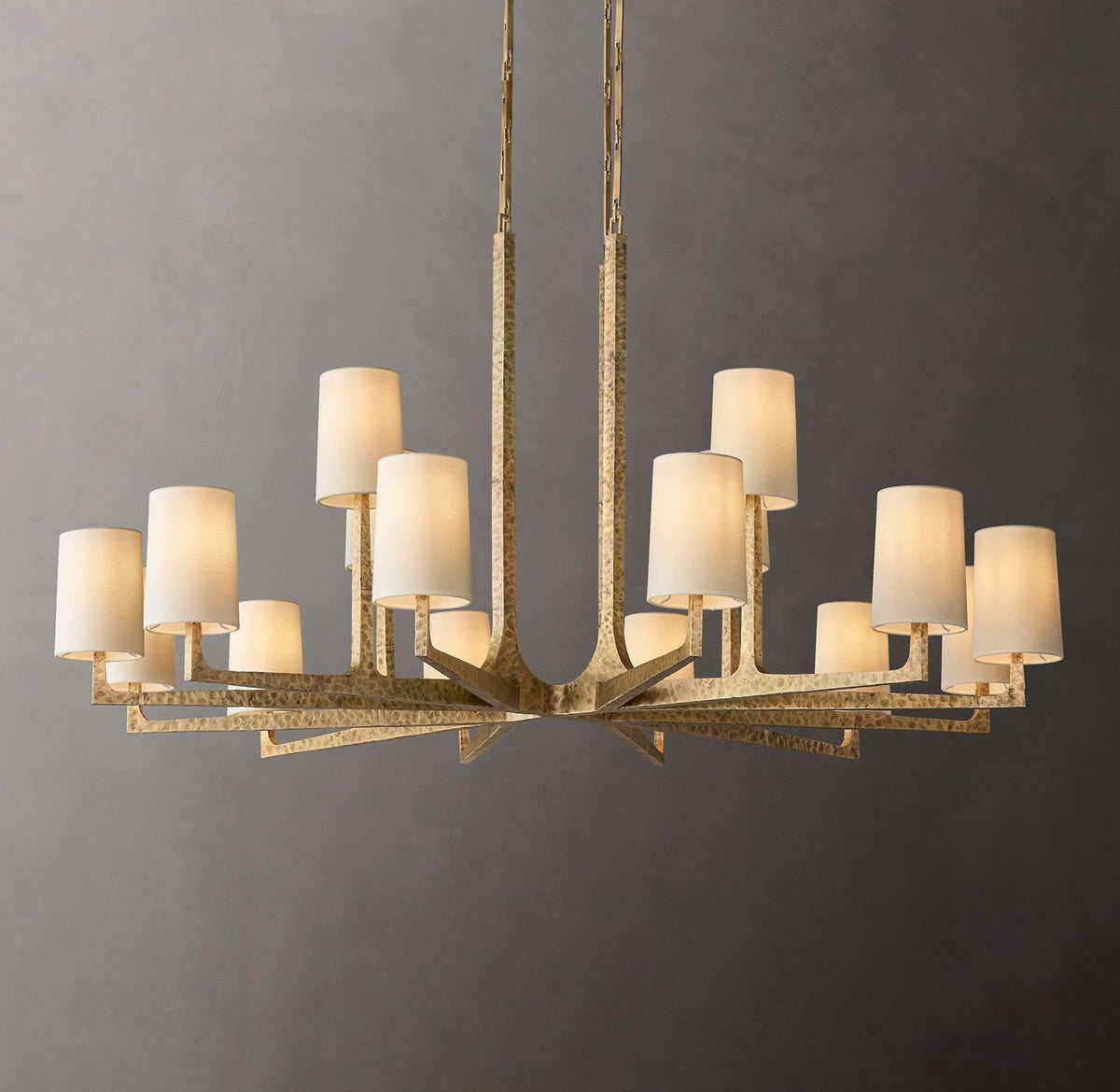 Wright Round Chandelier 60" - Grace Lamp