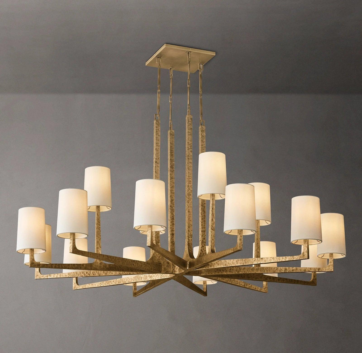 Wright Round Chandelier 60" - Grace Lamp