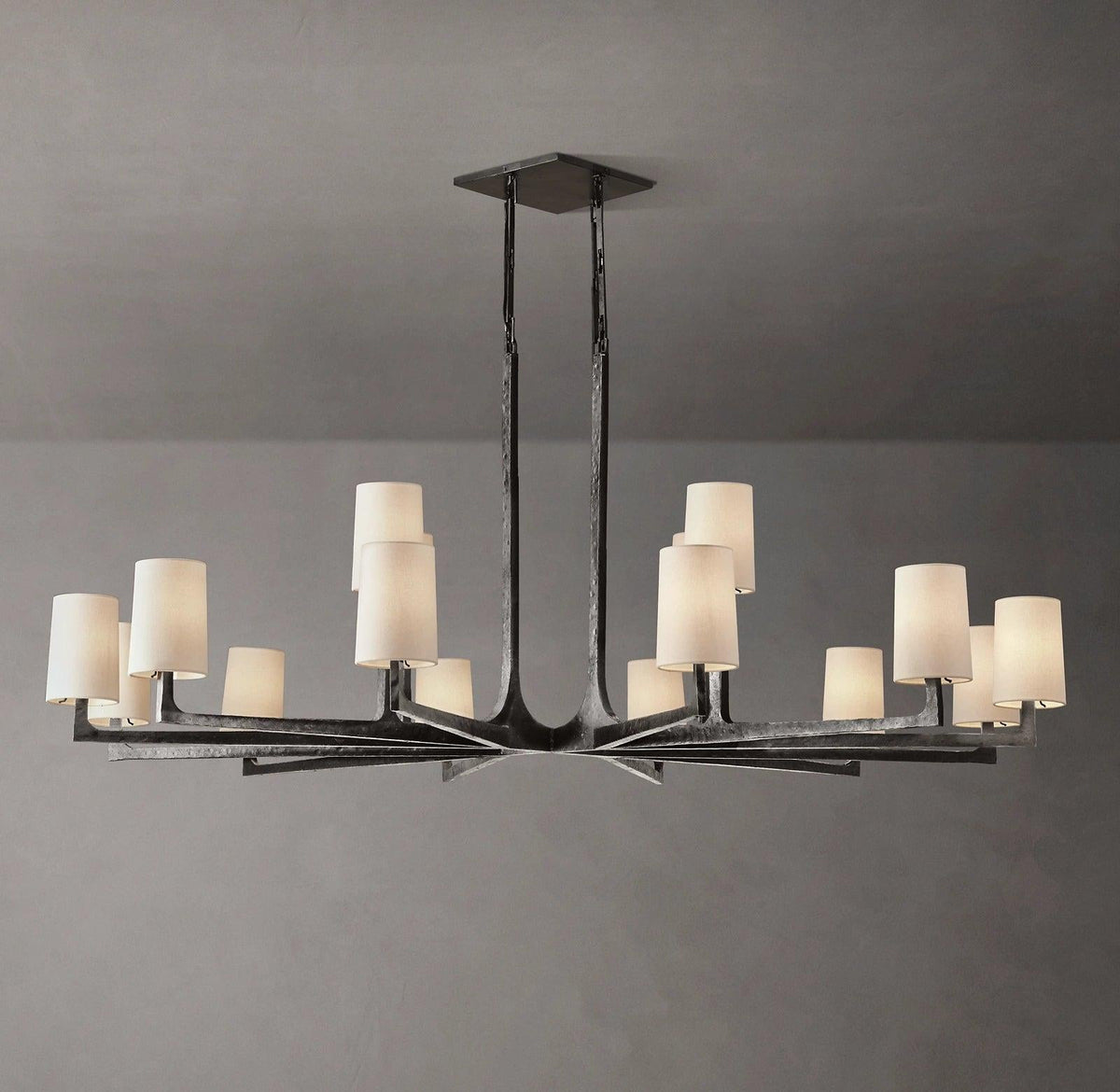 Wright Round Chandelier 60" - Grace Lamp