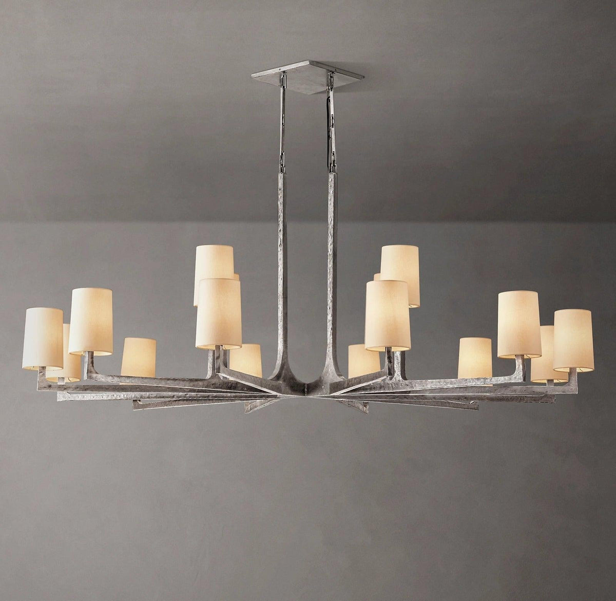 Wright Round Chandelier 60" - Grace Lamp