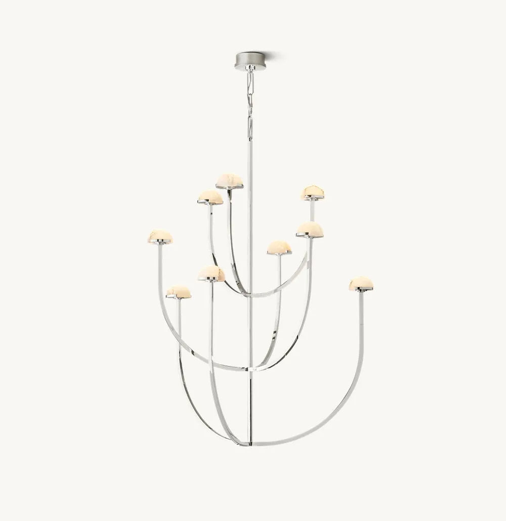 PEDRA ROUND CHANDELIER 32" - Grace Lamp