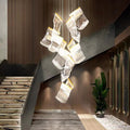 Extra Large Modern Acrylic Chandelier for Staircase/Foyer/Villa/Hall-Grace Lamp