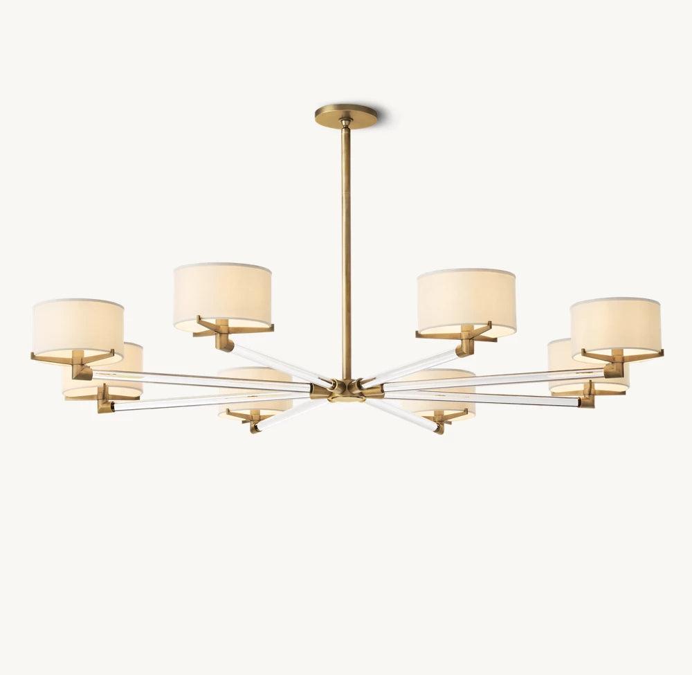 Truman Round Chandelier 60" - Grace Lamp