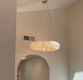 Halo Crystal Round LED Chandelier 32
