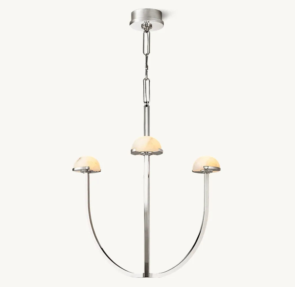 PEDRA ROUND CHANDELIER 24" - Grace Lamp