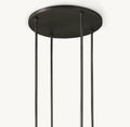 Ravelle Round Milk Glass Chandelier 60