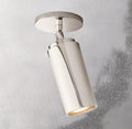 Champeaux Brass Pivoting Flushmount 4½”D - Grace Lamp