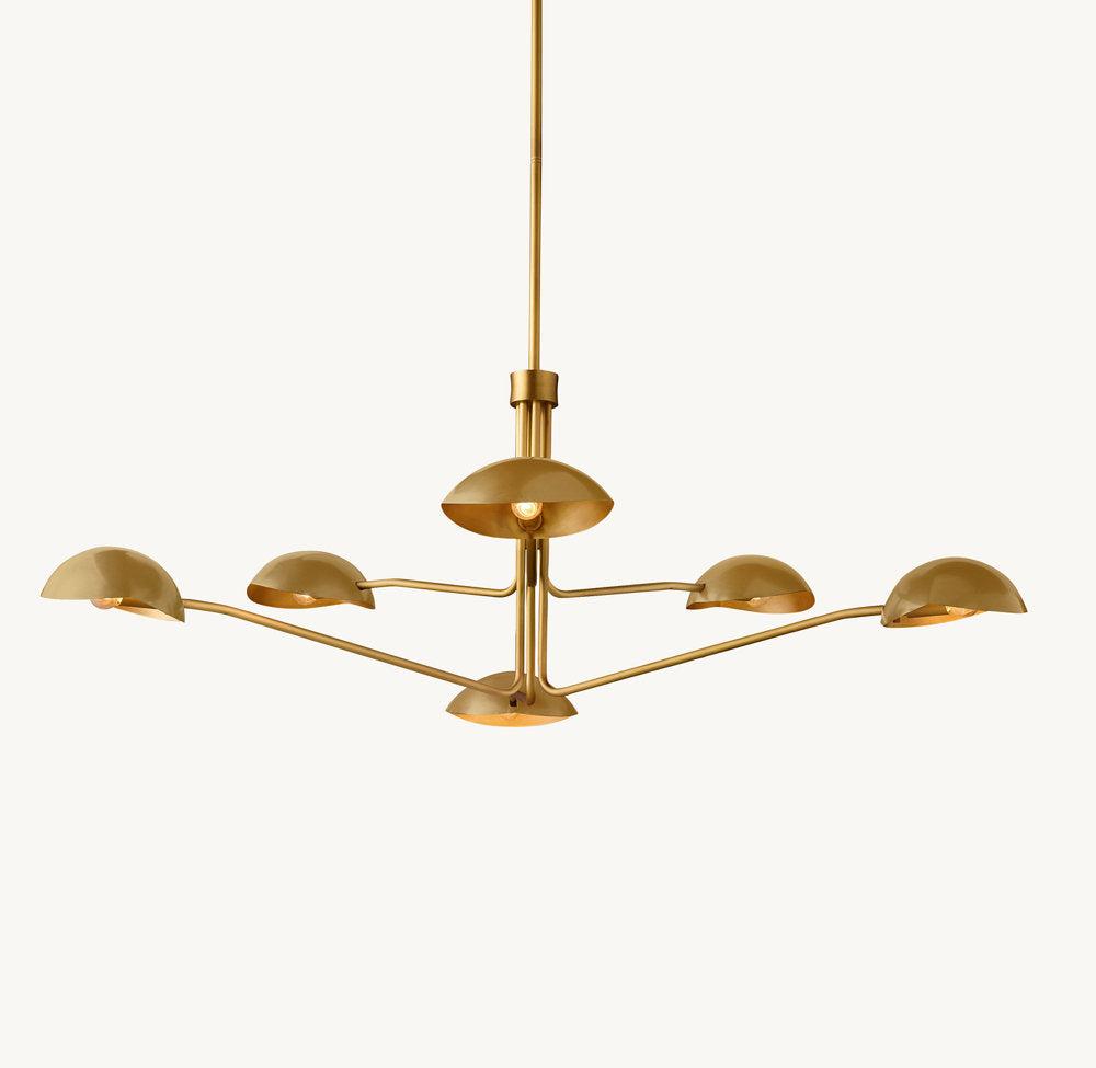 CONVESSI ROUND CHANDELIER 60" - Grace Lamp