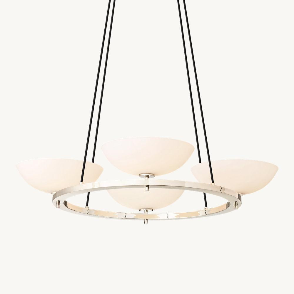 VERNETE ROUND CHANDELIER 36" - Grace Lamp