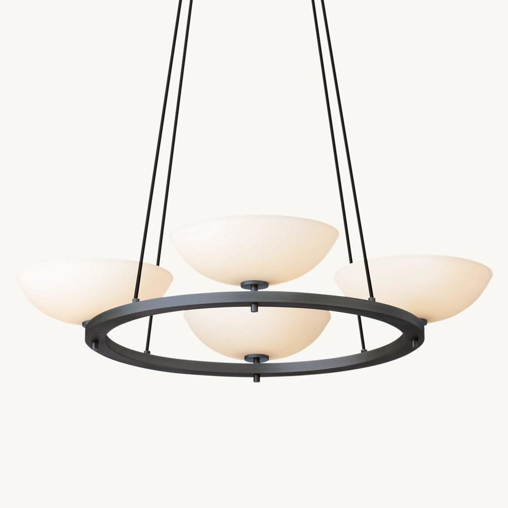 VERNETE ROUND CHANDELIER 36" - Grace Lamp