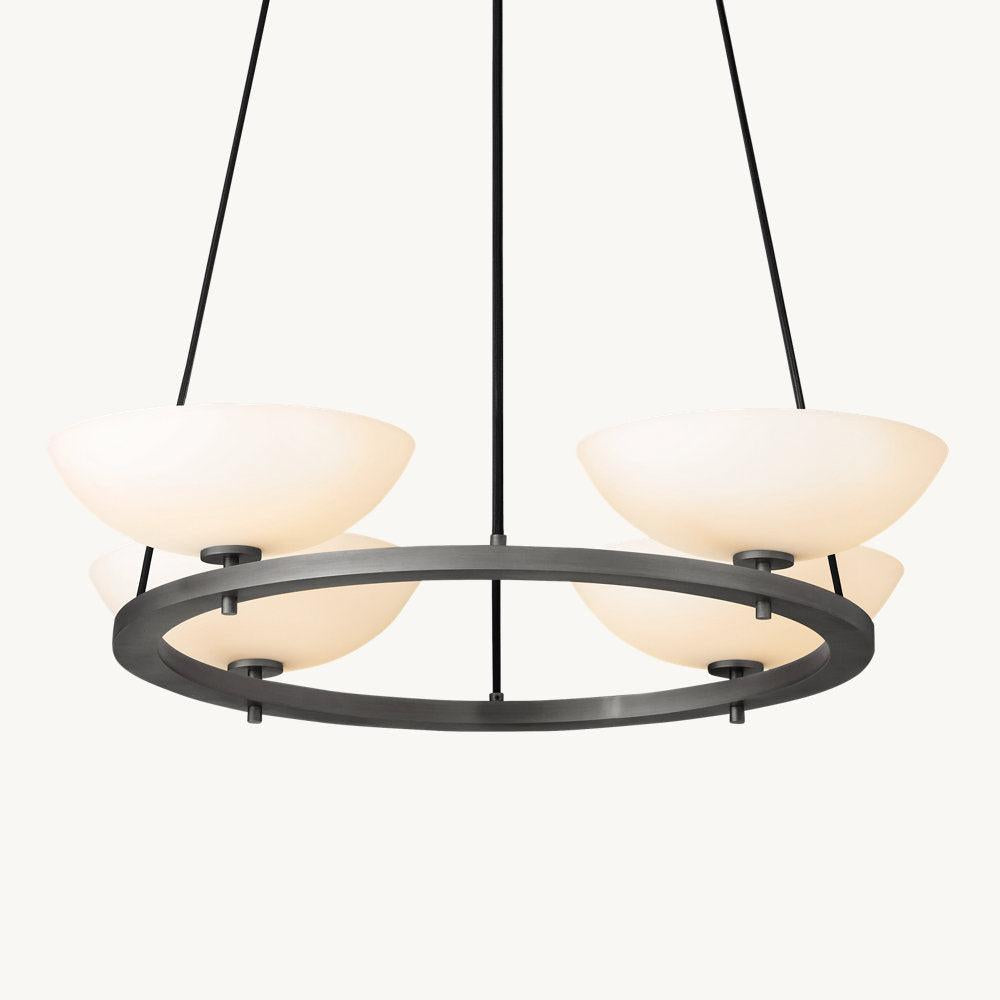 VERNETE ROUND CHANDELIER 36" - Grace Lamp