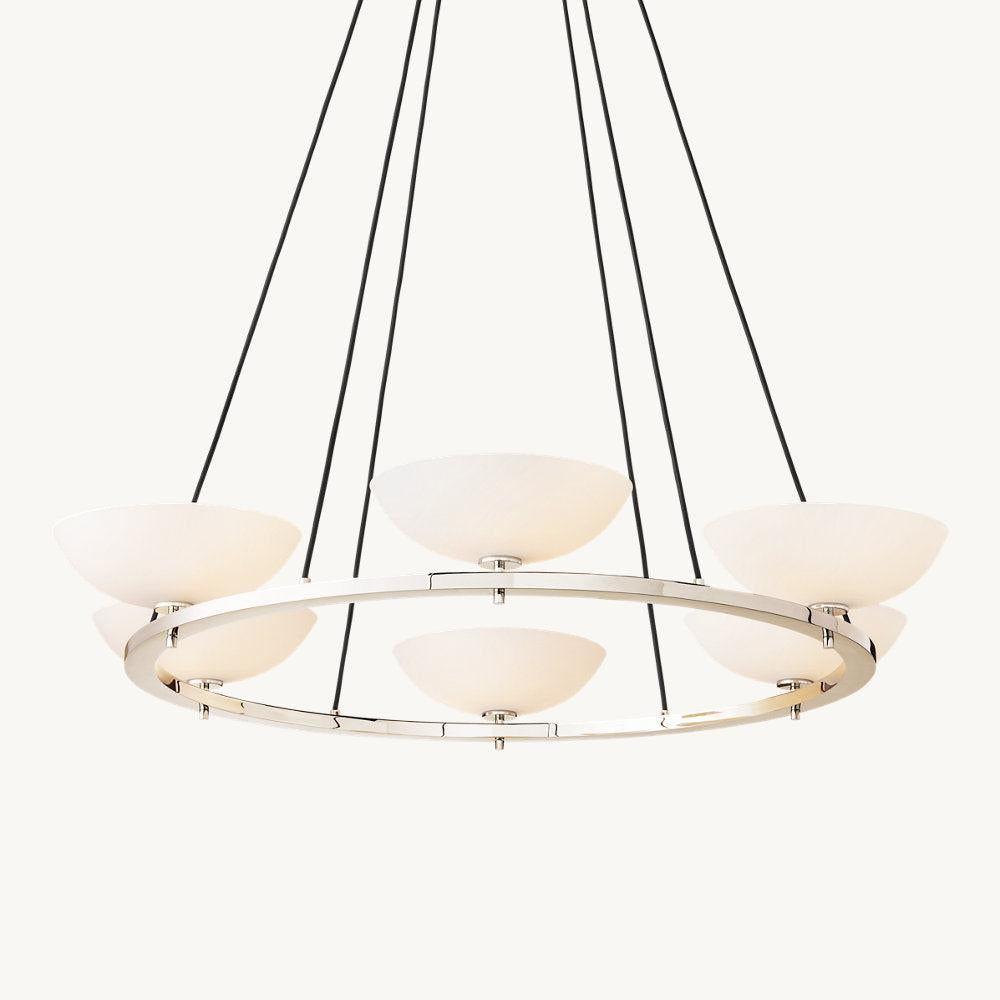 VERNETE ROUND CHANDELIER 48" - Grace Lamp