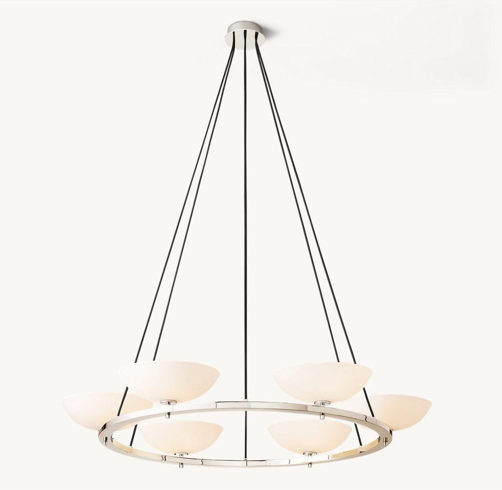 VERNETE ROUND CHANDELIER 48" - Grace Lamp