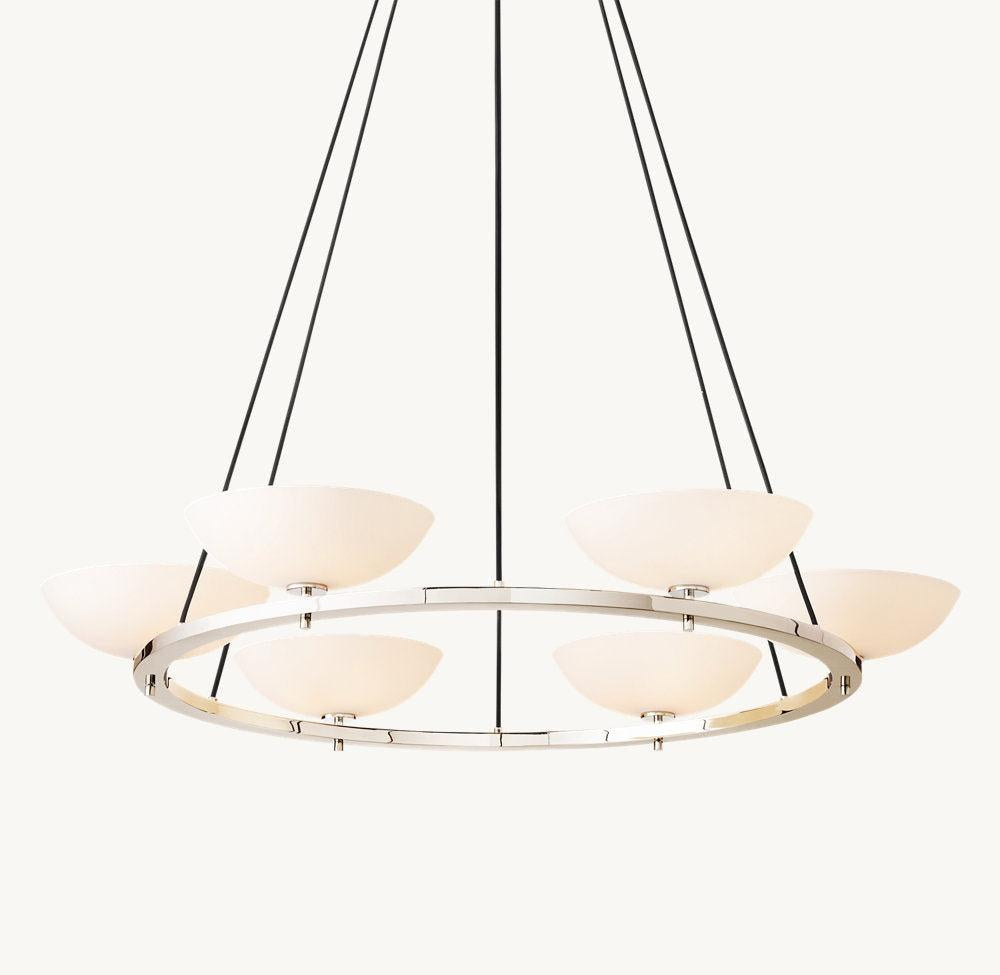 VERNETE ROUND CHANDELIER 48" - Grace Lamp