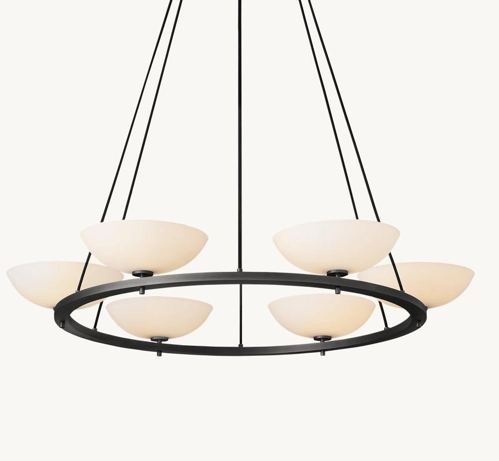 VERNETE ROUND CHANDELIER 48" - Grace Lamp