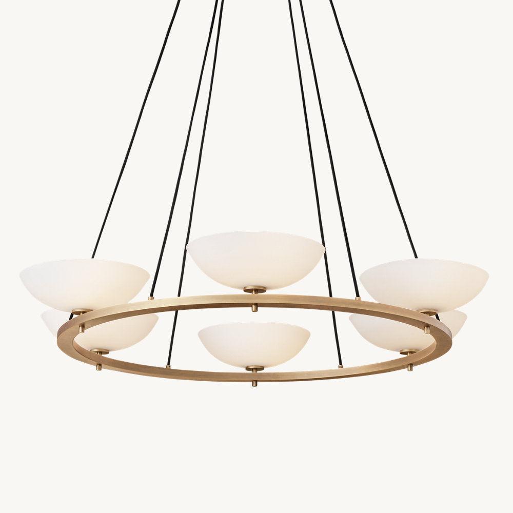 VERNETE ROUND CHANDELIER 48" - Grace Lamp