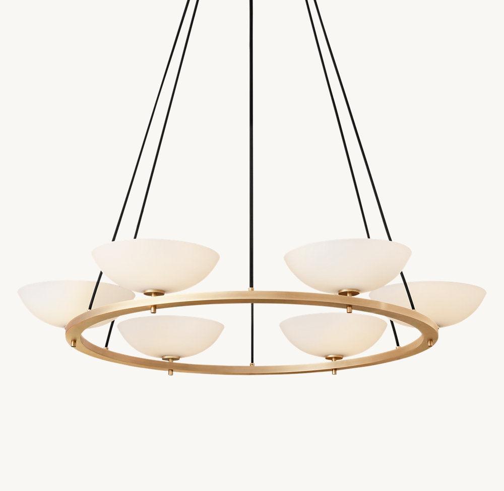VERNETE ROUND CHANDELIER 48" - Grace Lamp