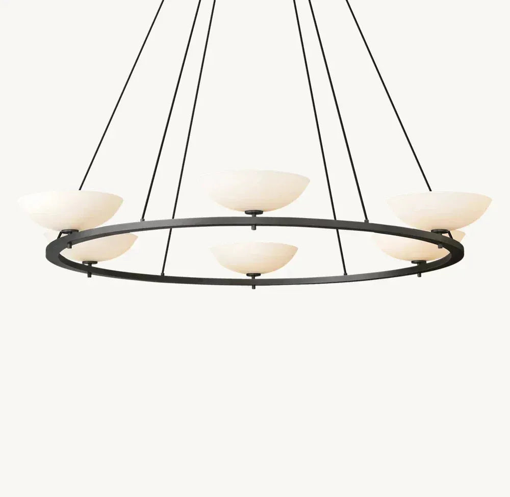 VERNETE ROUND CHANDELIER 60" - Grace Lamp