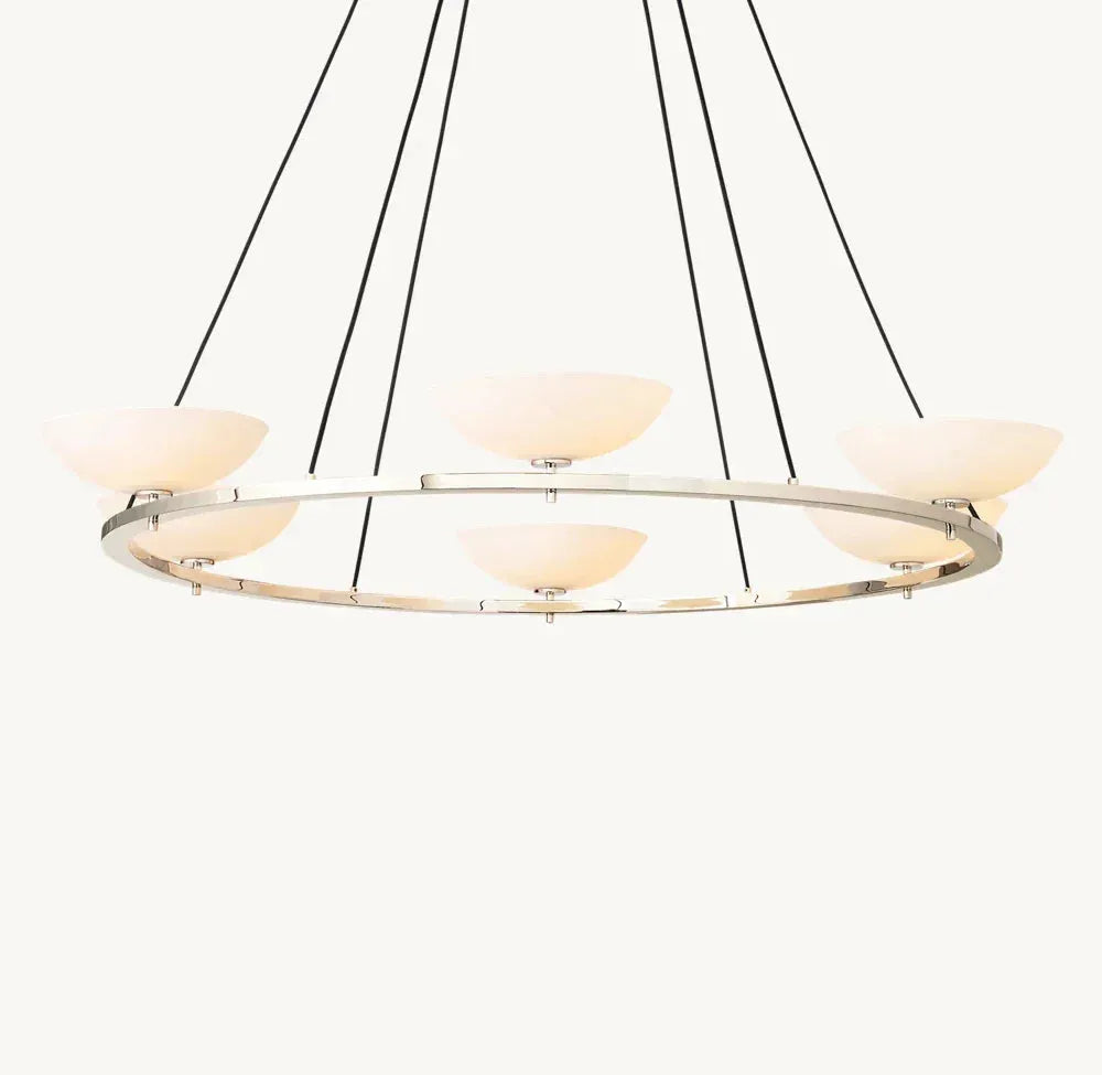 VERNETE ROUND CHANDELIER 60" - Grace Lamp