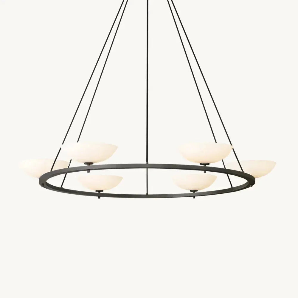 VERNETE ROUND CHANDELIER 60" - Grace Lamp