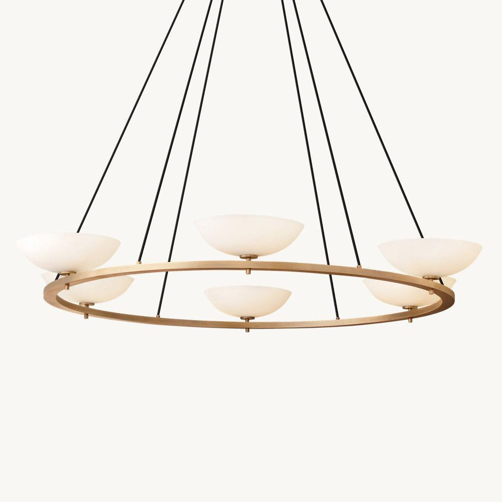 VERNETE ROUND CHANDELIER 60" - Grace Lamp