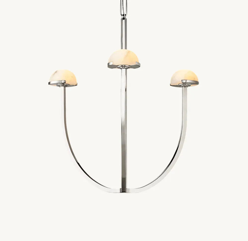 PEDRA ROUND CHANDELIER 24" - Grace Lamp