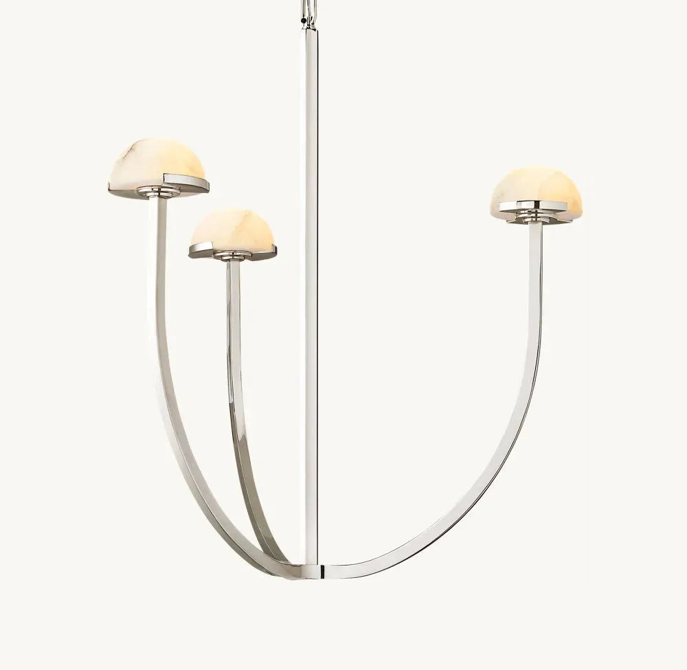 PEDRA ROUND CHANDELIER 24" - Grace Lamp