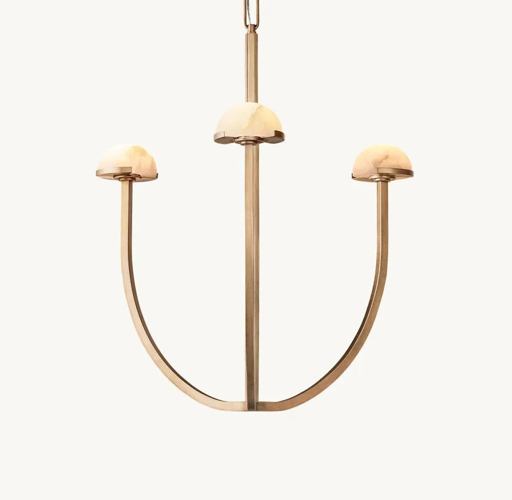 PEDRA ROUND CHANDELIER 24" - Grace Lamp