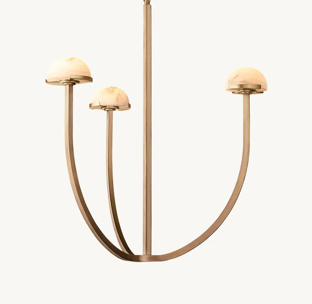 PEDRA ROUND CHANDELIER 24" - Grace Lamp