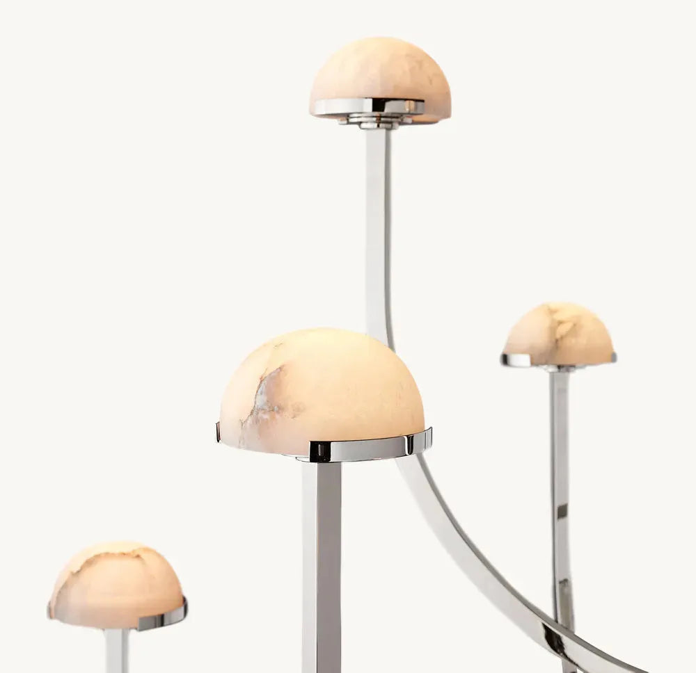 PEDRA ROUND CHANDELIER 24" - Grace Lamp