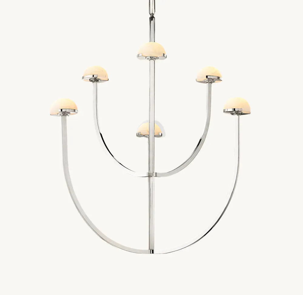 PEDRA ROUND CHANDELIER 32" - Grace Lamp