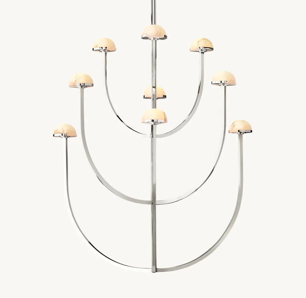 PEDRA ROUND CHANDELIER 40" - Grace Lamp