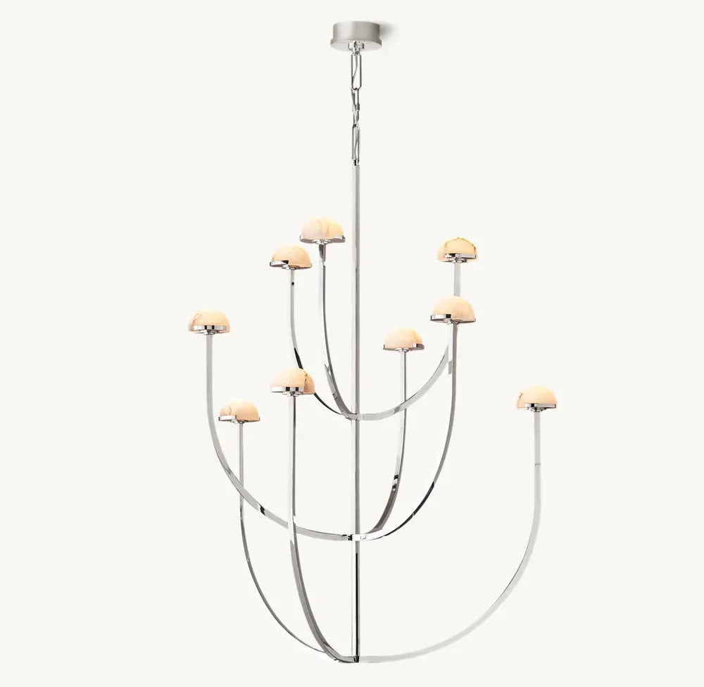 PEDRA ROUND CHANDELIER 40" - Grace Lamp