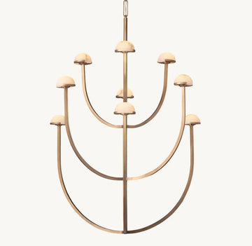PEDRA ROUND CHANDELIER 40" - Grace Lamp