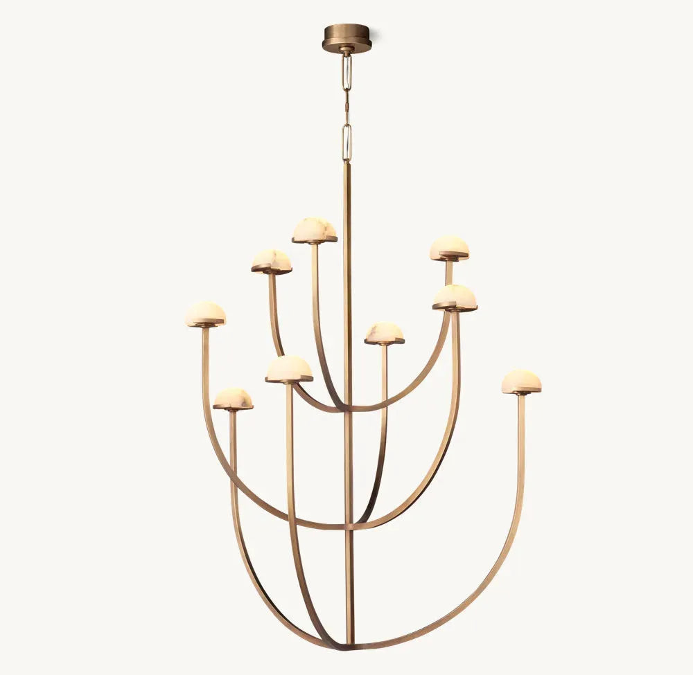 PEDRA ROUND CHANDELIER 40" - Grace Lamp