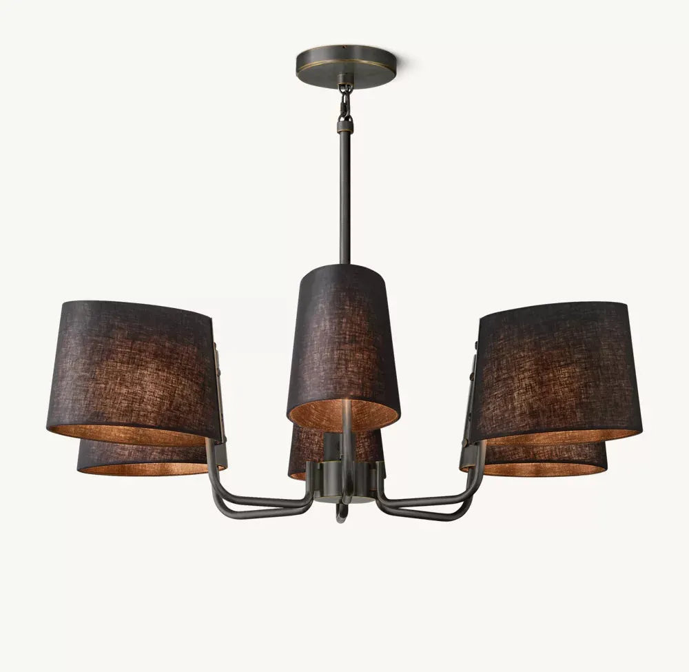 Martineau Round Chandelier 36" - Grace Lamp