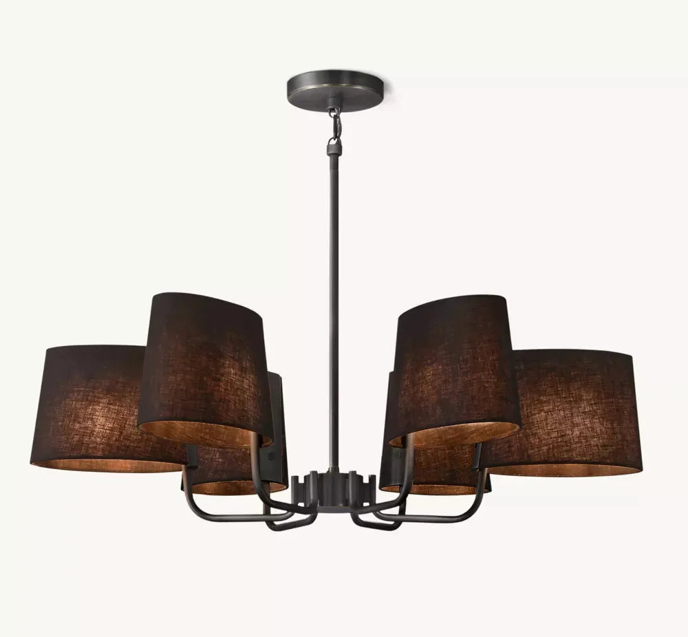 Martineau Round Chandelier 36" - Grace Lamp