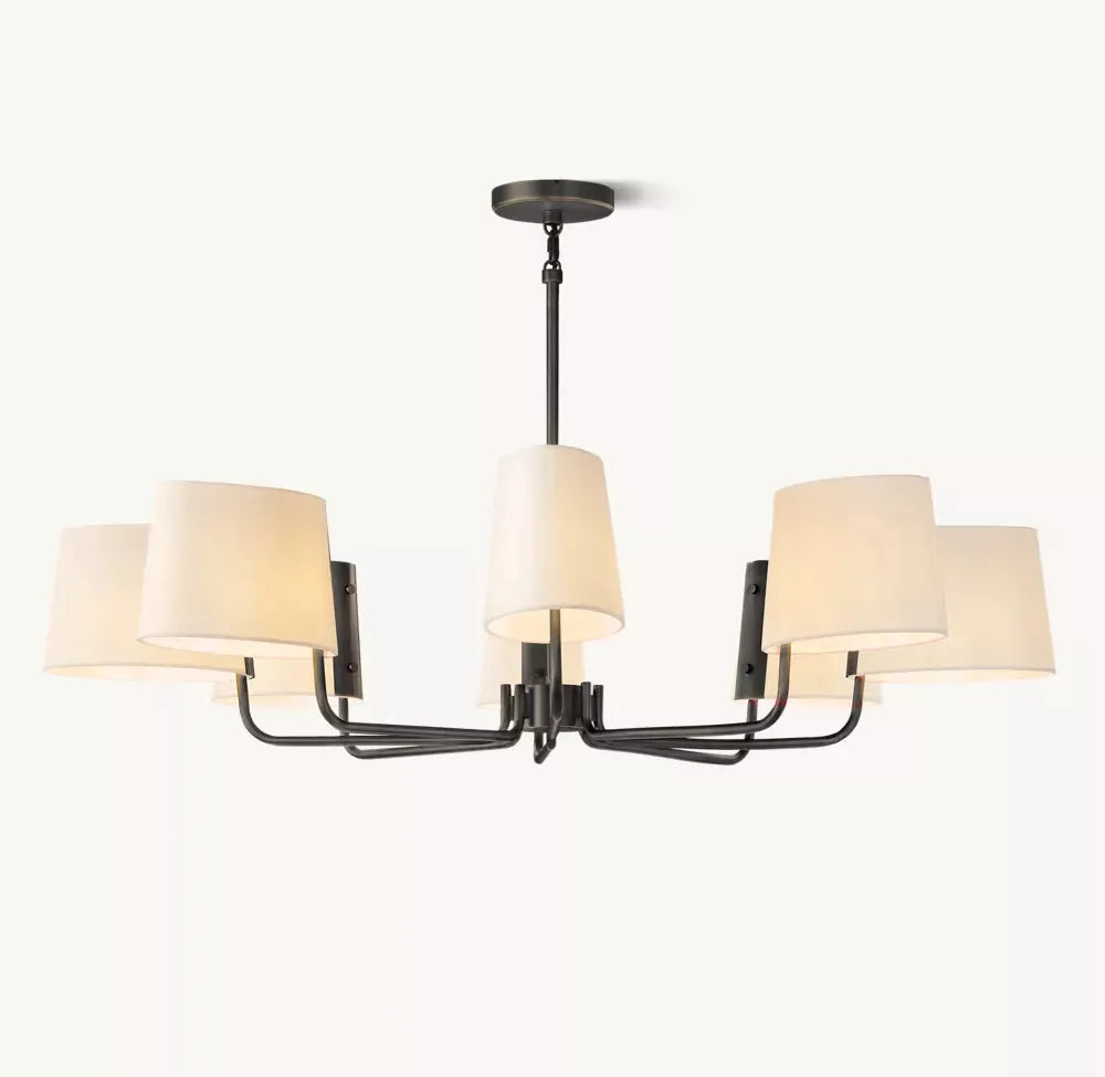 Martineau Round Chandelier 48" - Grace Lamp