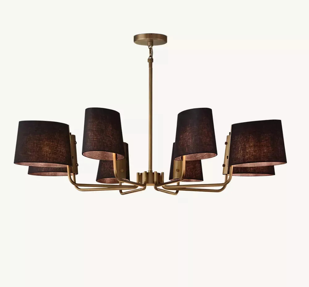 Martineau Round Chandelier 48" - Grace Lamp