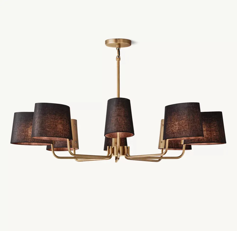 Martineau Round Chandelier 48" - Grace Lamp