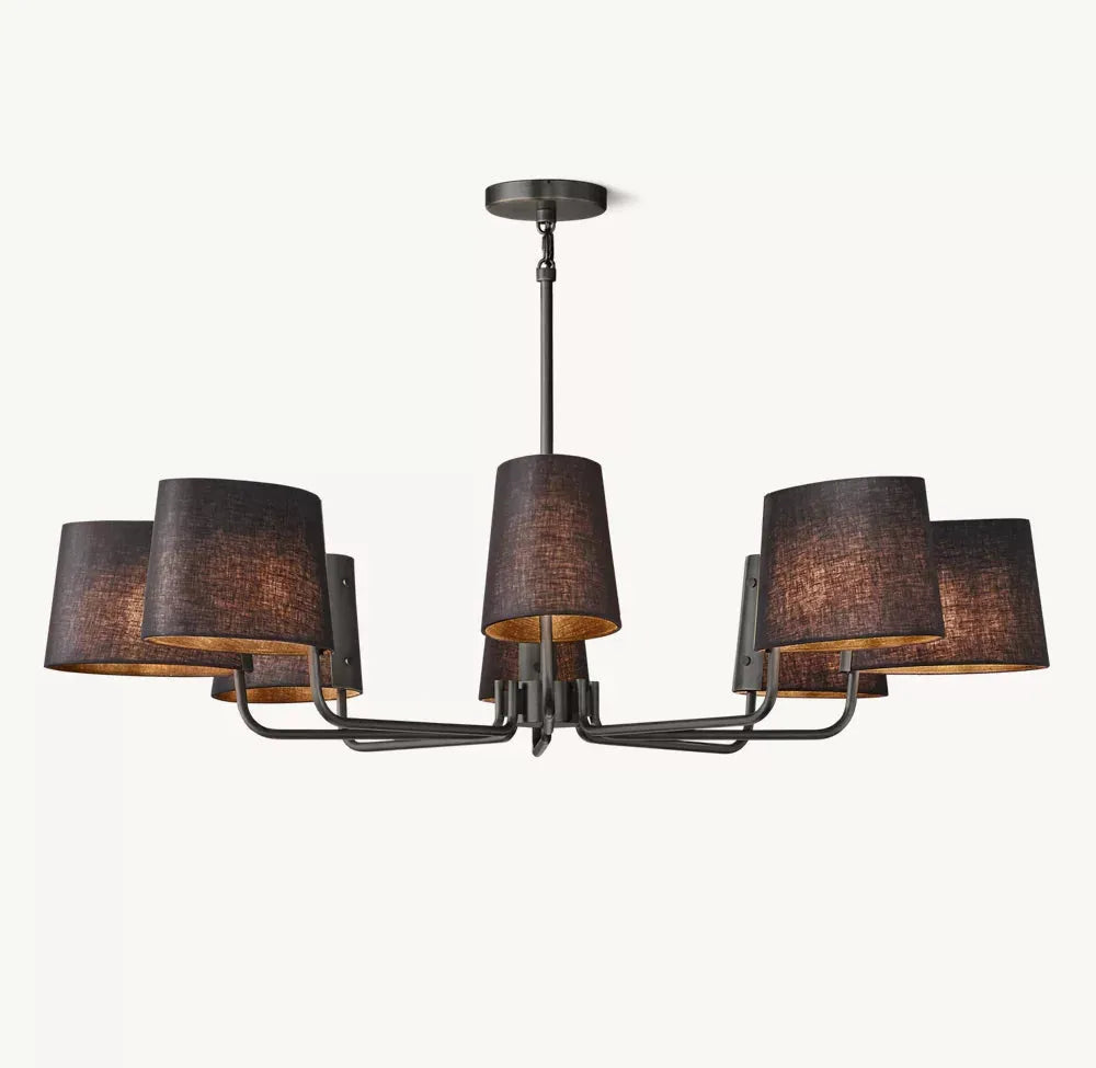 Martineau Round Chandelier 48" - Grace Lamp