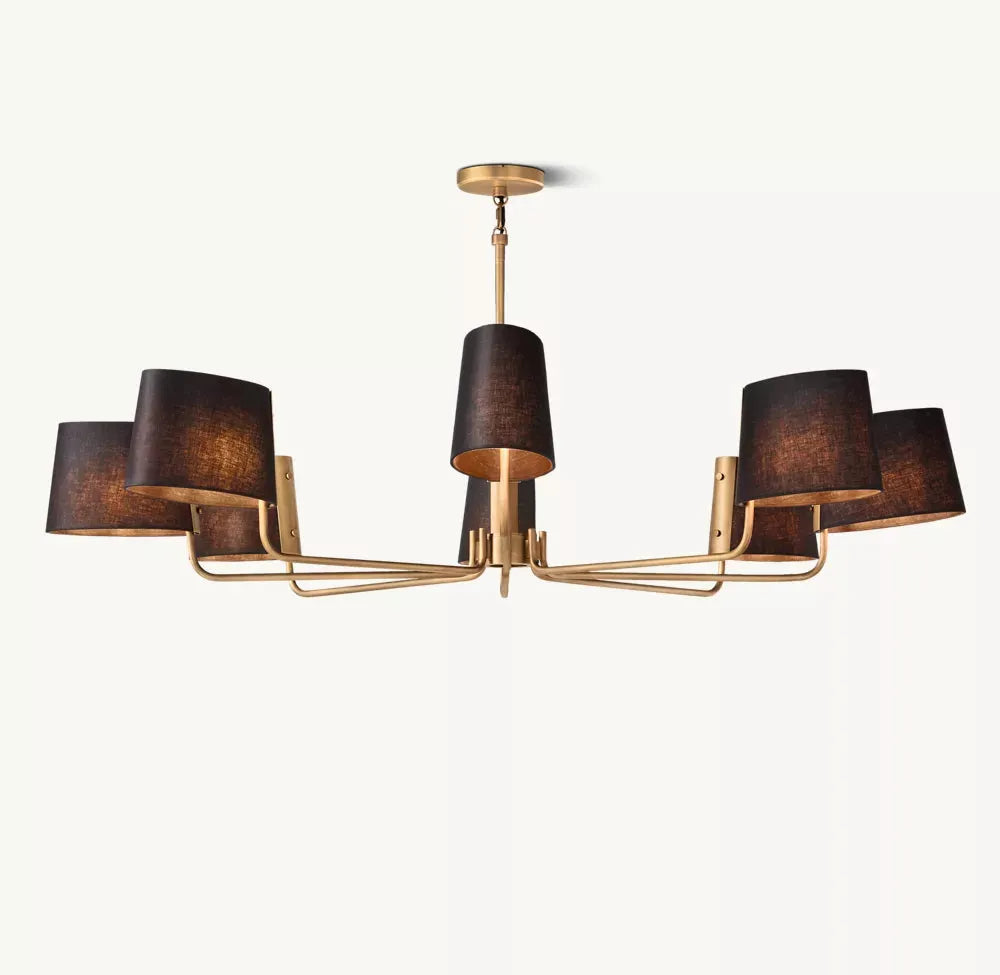 Martineau Round Chandelier 60" - Grace Lamp