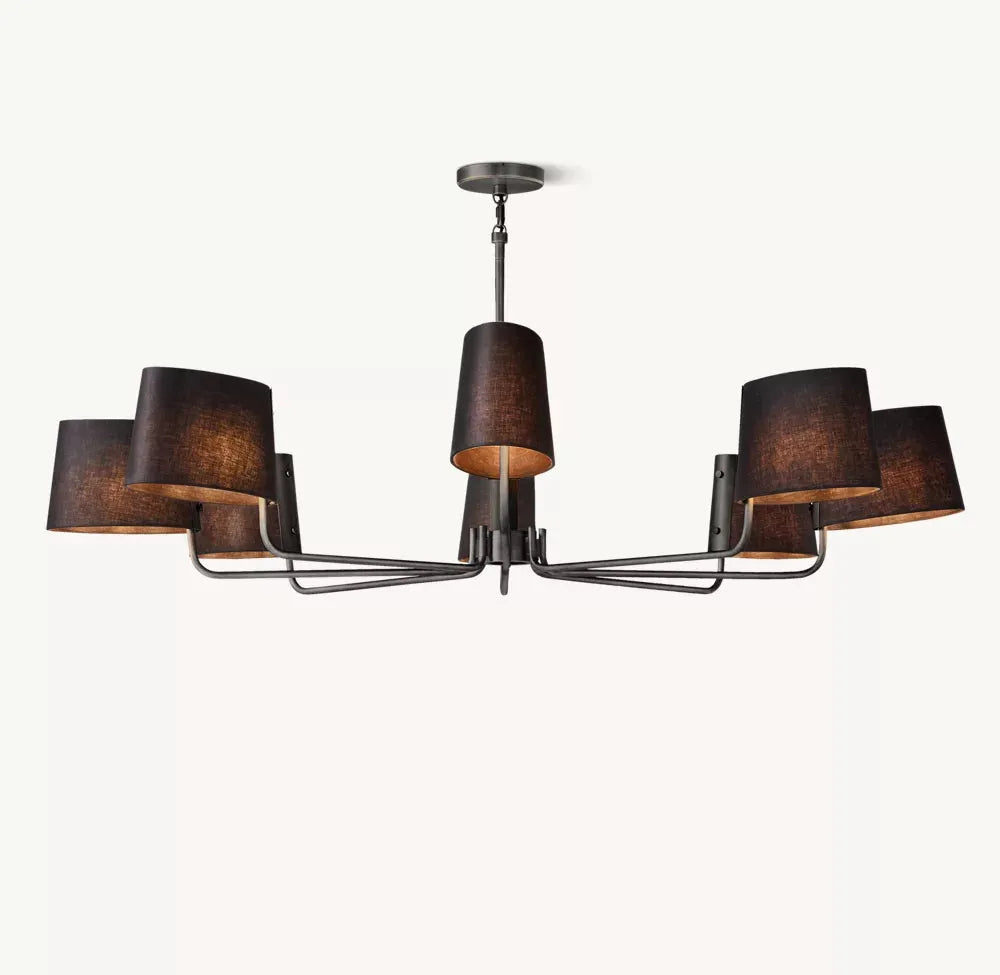 Martineau Round Chandelier 60" - Grace Lamp