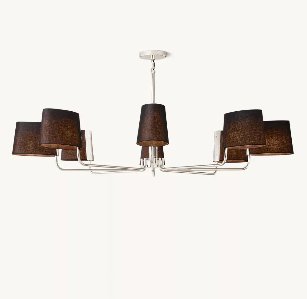 Martineau Round Chandelier 60" - Grace Lamp
