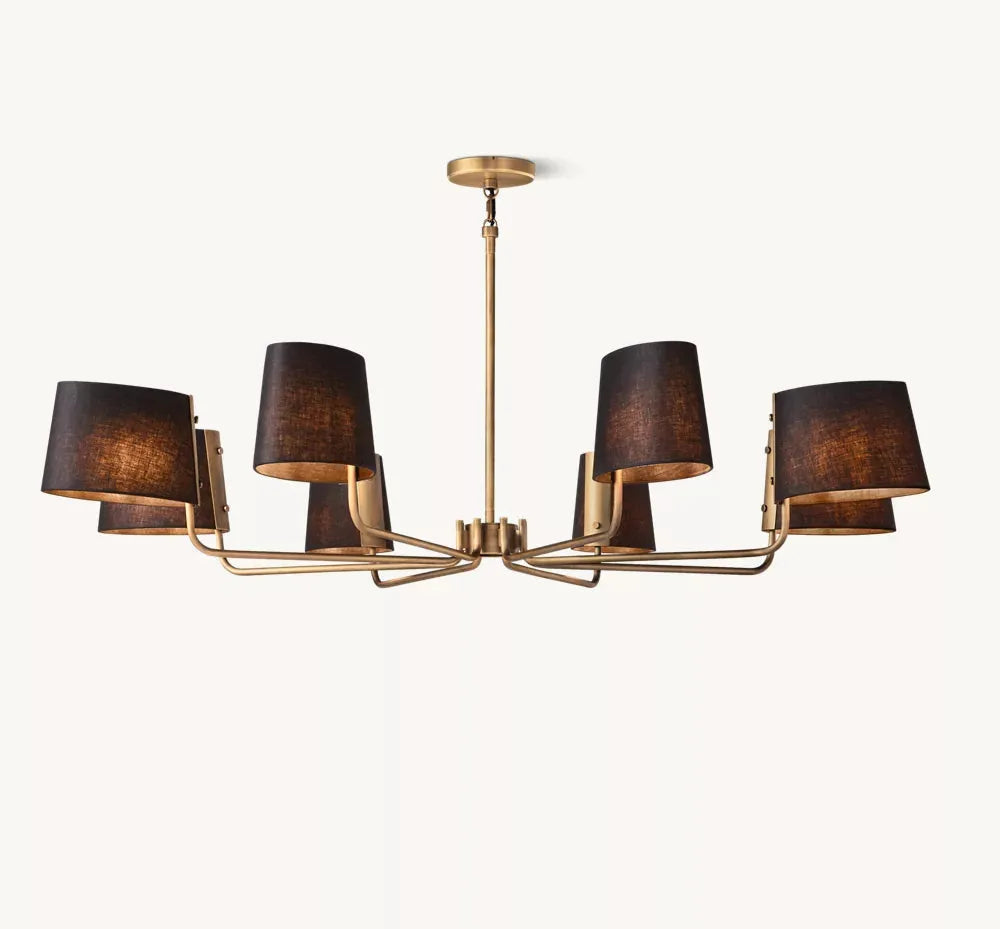 Martineau Round Chandelier 60" - Grace Lamp