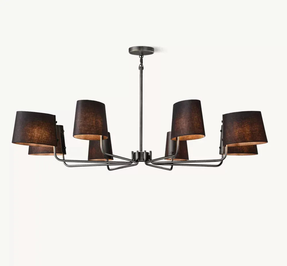 Martineau Round Chandelier 60" - Grace Lamp